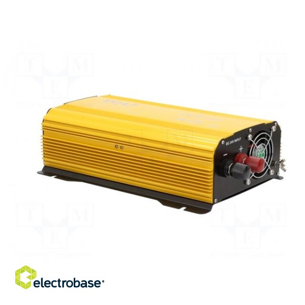 Converter: automotive dc/ac | 1500W | Uout: 230VAC | 21÷28VDC | 0÷40°C фото 5