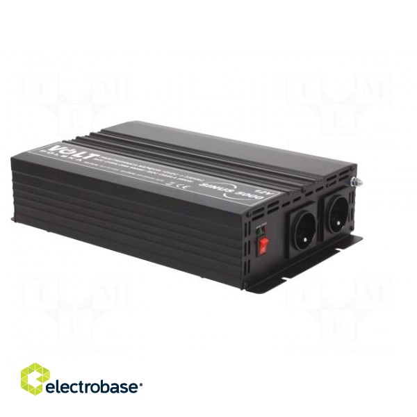 Converter: DC/AC | 2500W | Uout: 230VAC | 11÷15VDC | Ppeak: 5000W | 12V image 4