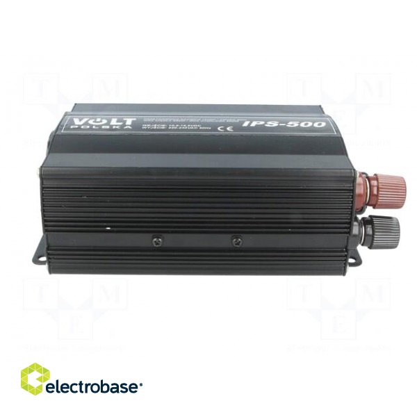 Converter: DC/AC | 350W | Uout: 230VAC | 10.5÷15.5VDC | 178x105x60mm image 3