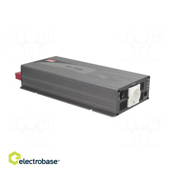 Converter: DC/AC | 1kW | Uout: 230VAC | 21÷30VDC | Out: AC sockets 230V image 4