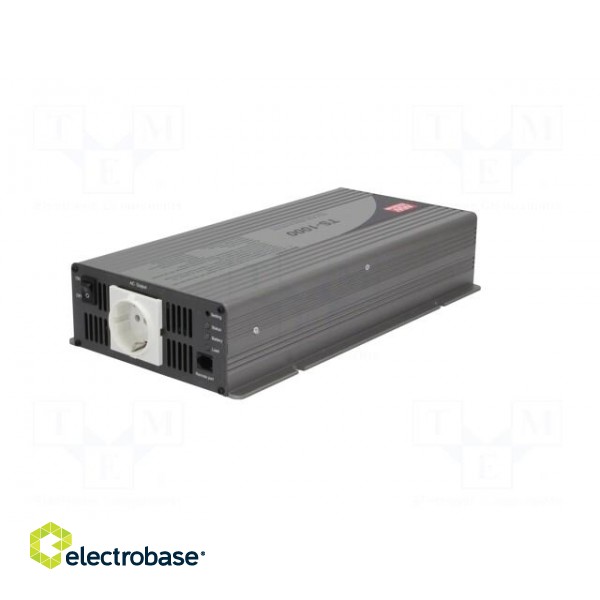 Converter: DC/AC | 1kW | Uout: 230VAC | 21÷30VDC | Out: AC sockets 230V фото 6