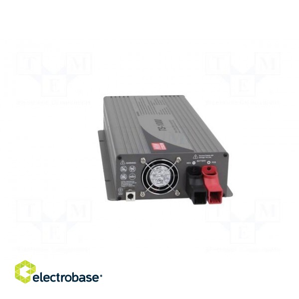 Converter: DC/AC | 1kW | Uout: 230VAC | 21÷30VDC | Out: AC sockets 230V фото 9
