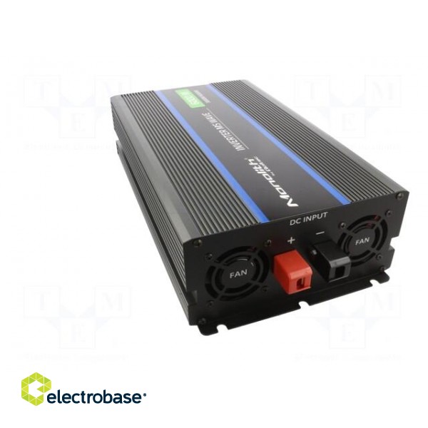 Converter: DC/AC | 3kW | Uout: 230VAC | 12VDC | 210x405x90mm | Ppeak: 6kW фото 9