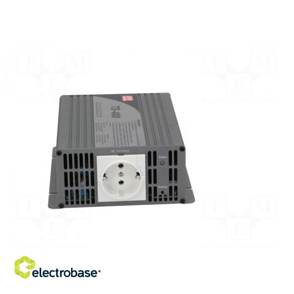 Converter: dc/ac | 400W | Uout: 230VAC | 42÷60VDC | 205x158x67mm | 88.5% image 5