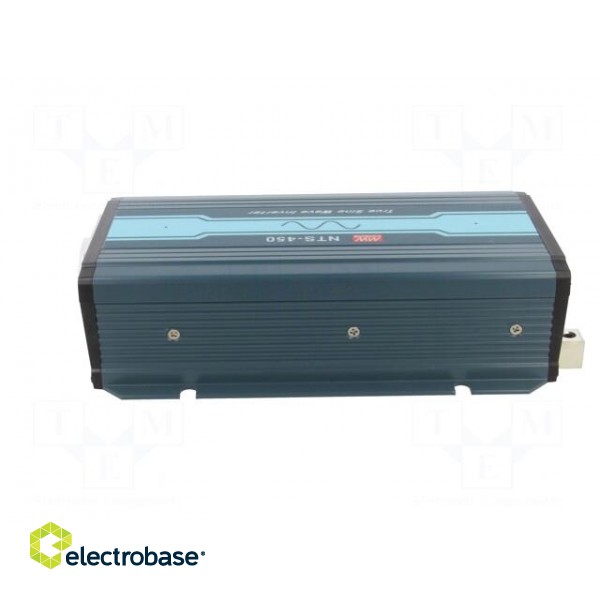 Converter: DC/AC | 450W | Uout: 230VAC | 40÷66VDC | 210x130x55mm | 93% image 3