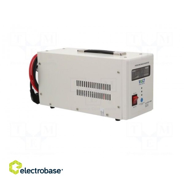Converter: DC/AC | 700W | Uout: 230VAC | Out: AC sockets 230V | 0÷40°C фото 9