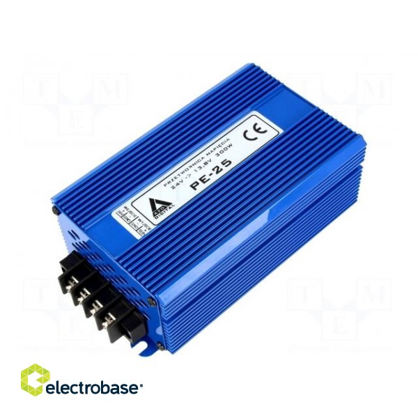 Power supply: step-down converter | Uout max: 13.8VDC | 24A | 85% фото 1