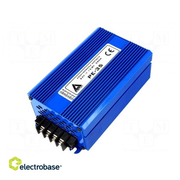 Power supply: step-down converter | Uout max: 13.8VDC | 25A | 85% фото 1