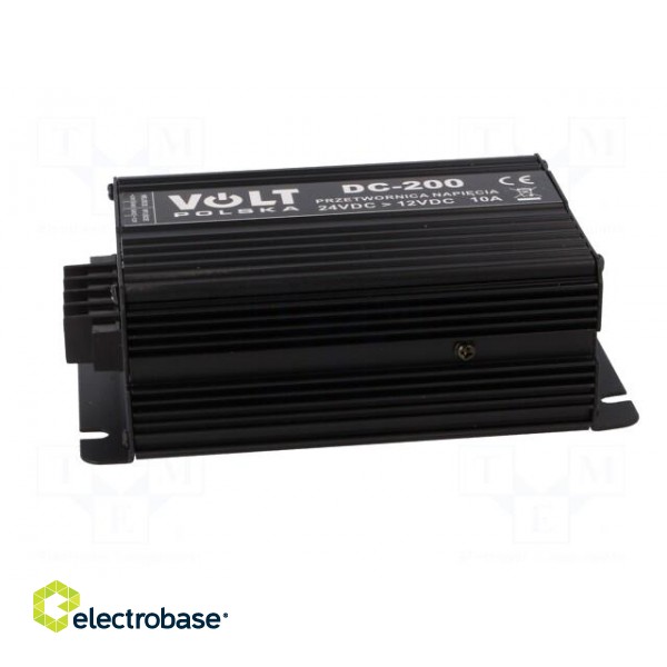 Power supply: step-down converter | Uout max: 13.8VDC | 10A | 0÷40°C фото 3