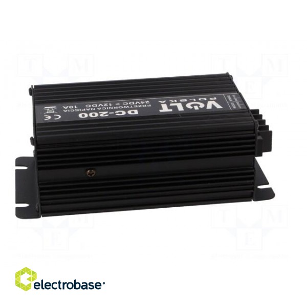Power supply: step-down converter | Uout max: 13.8VDC | 10A | 0÷40°C фото 7