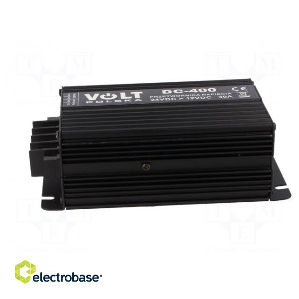 Power supply: step-down converter | Uout max: 13.8VDC | 30A | 0÷40°C фото 3