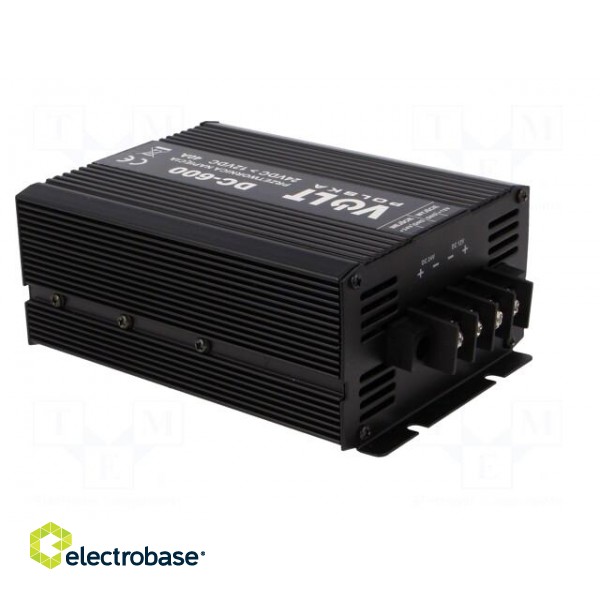 Power supply: step-down converter | Uout max: 13.8VDC | 40A | 0÷40°C фото 8