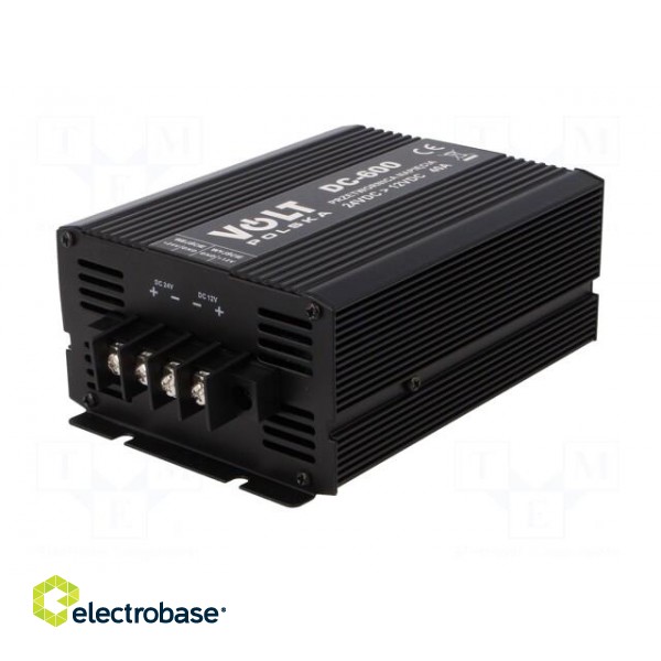 Power supply: step-down converter | Uout max: 13.8VDC | 40A | 0÷40°C фото 2