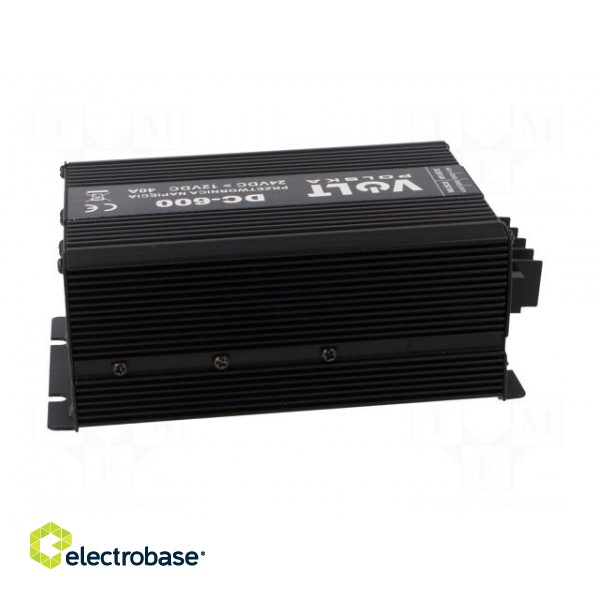 Power supply: step-down converter | Uout max: 13.8VDC | 40A | 0÷40°C фото 7