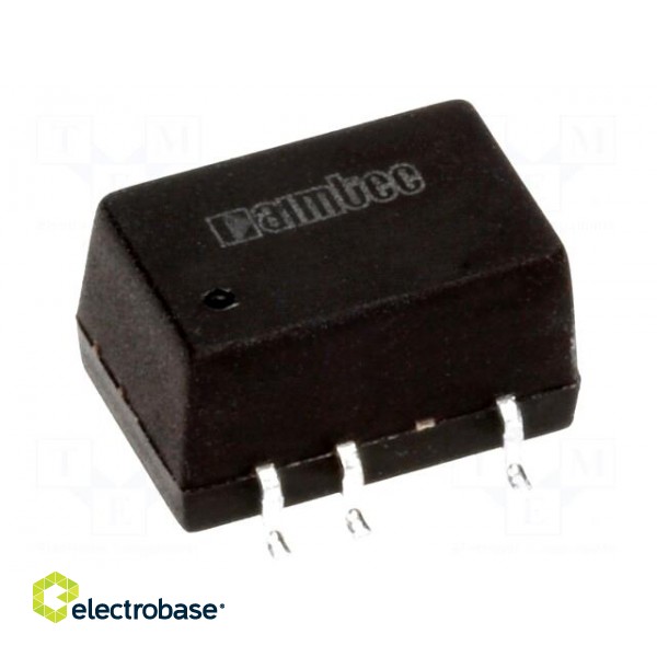 Converter: DC/DC | 0.25W | Uin: 10.8÷13.2V | Uout: 12VDC | Iout: 21mA