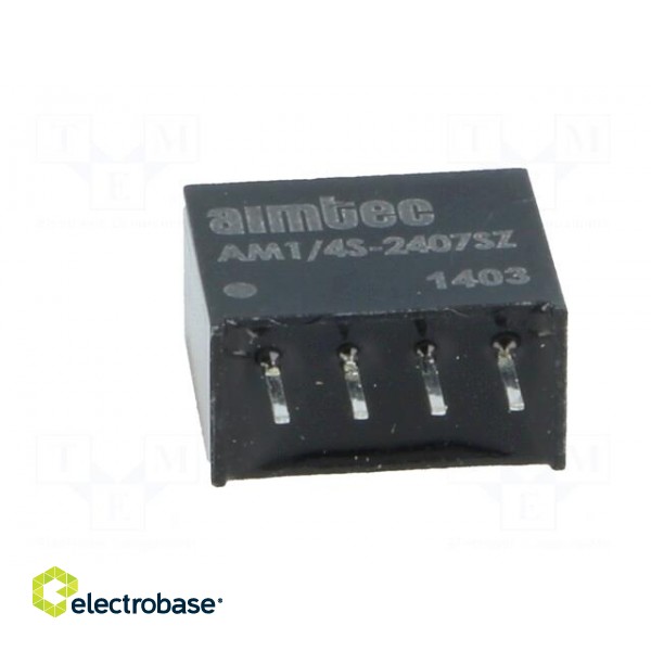 Converter: DC/DC | 0.25W | Uin: 21.6÷26.4V | Uout: 7.2VDC | Iout: 35mA image 9