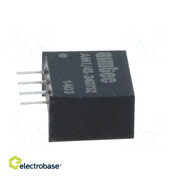 Converter: DC/DC | 0.25W | Uin: 21.6÷26.4V | Uout: 7.2VDC | Iout: 35mA image 3