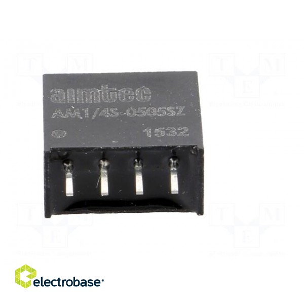 Converter: DC/DC | 0.25W | Uin: 4.5÷5.5V | Uout: 5VDC | Iout: 50mA | SIP4 фото 9