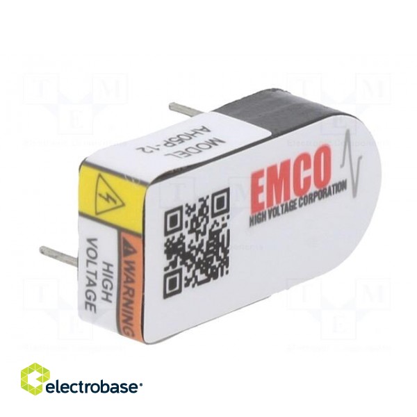 Converter: DC/DC | 1.5W | Uin: 12V | Uout: 0÷500VDC | Iout: 3mA | 350kHz image 2