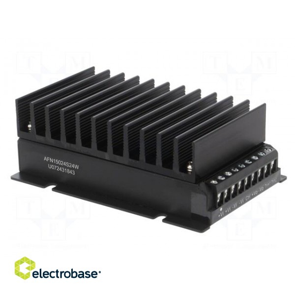 Converter: DC/DC | 150W | Uin: 9÷36V | 24VDC | Iout: 6.3A | 98x65x35.7mm image 8