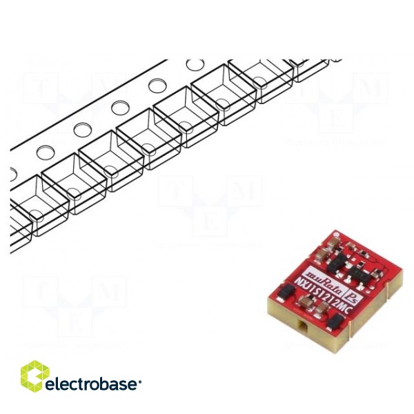 Converter: DC/DC | 1W | Uin: 10.8÷13.2V | Uout: 12VDC | Iout: 83mA | SMT