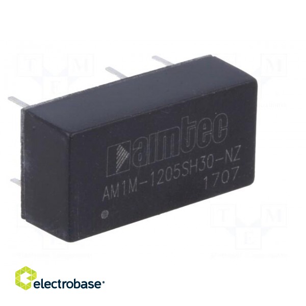 Converter: DC/DC | 1W | Uin: 10.8÷13.2V | 5VDC | Iout: 200mA | DIP14 | 2.4g image 2