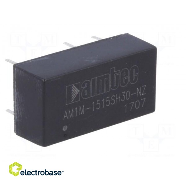 Converter: DC/DC | 1W | Uin: 13.5÷16.5V | 15VDC | Iout: 67mA | DIP14 | 2.4g image 2