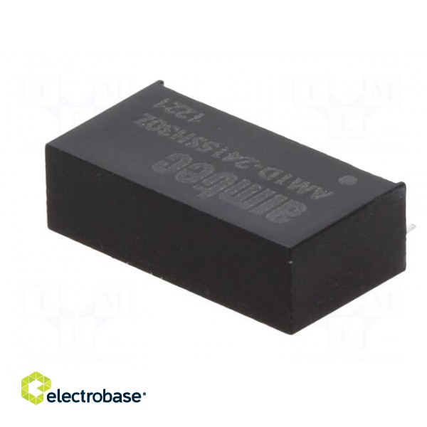 Converter: DC/DC | 1W | Uin: 21.6÷26.4V | Uout: 15VDC | Iout: 70mA | SIP7 фото 6