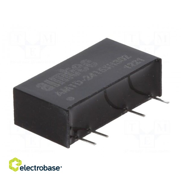 Converter: DC/DC | 1W | Uin: 21.6÷26.4V | Uout: 15VDC | Iout: 70mA | SIP7 фото 8