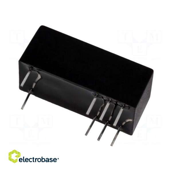 Converter: DC/DC | 1W | Uin: 21.6÷26.4V | Uout: 9VDC | Iout: 111.11mA
