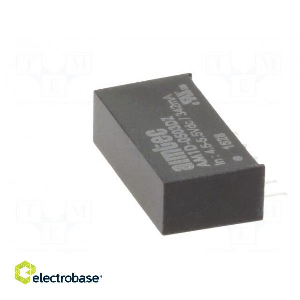 Converter: DC/DC | 1W | Uin: 4.5÷5.5V | 3.3VDC | Iout: 300mA | SIP7 | 2.3g paveikslėlis 7