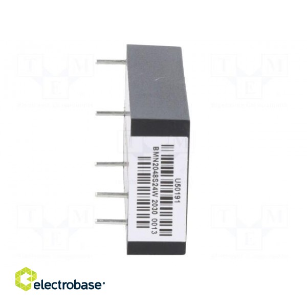 Converter: DC/DC | 20W | Uin: 18÷75V | Uout: 24VDC | Iout: 833mA | THT image 9