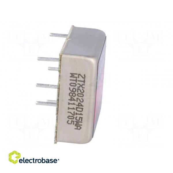 Converter: DC/DC | 20W | Uin: 9÷36V | Uout: 15VDC | Uout2: -15VDC | 1"x1" image 9