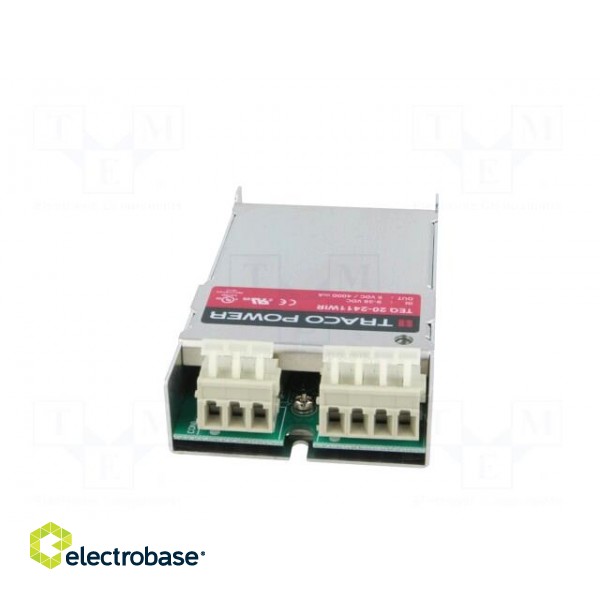 Converter: DC/DC | 20W | Uin: 9÷36V | 5VDC | Iout: 4A | 103x57.2x26.1mm image 5