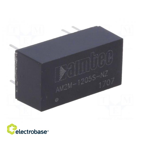 Converter: DC/DC | 2W | Uin: 10.8÷13.2V | 5VDC | Iout: 400mA | DIP14 | 2.8g image 2