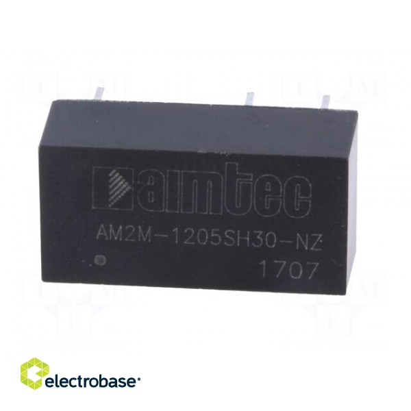 Converter: DC/DC | 2W | Uin: 10.8÷13.2V | 5VDC | Iout: 400mA | DIP14 | 2.8g image 3