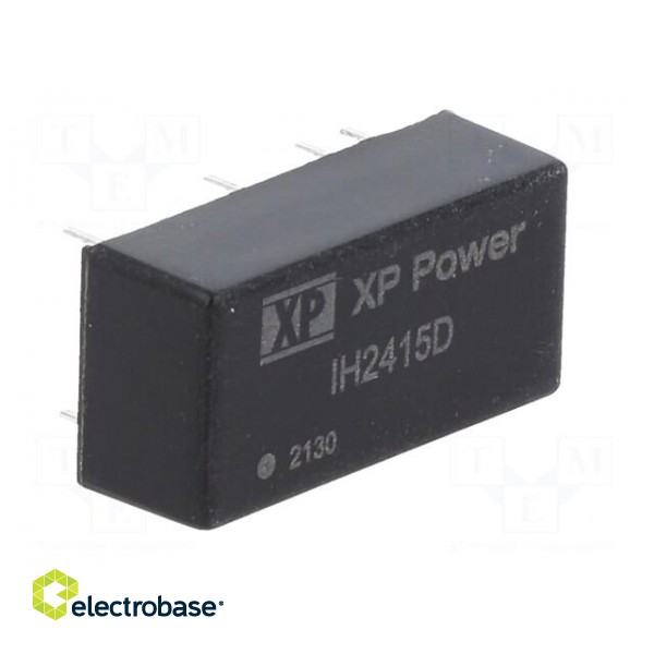 Converter: DC/DC | 2W | Uin: 24V | Uout: 15VDC | Uout2: -15VDC | Iout: 66mA фото 2