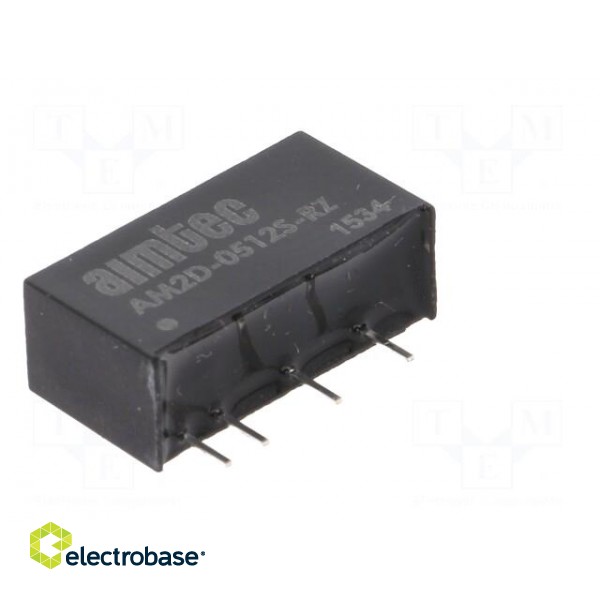 Converter: DC/DC | 2W | Uin: 4.5÷5.5V | Uout: 12VDC | Iout: 167mA | SIP7 paveikslėlis 8