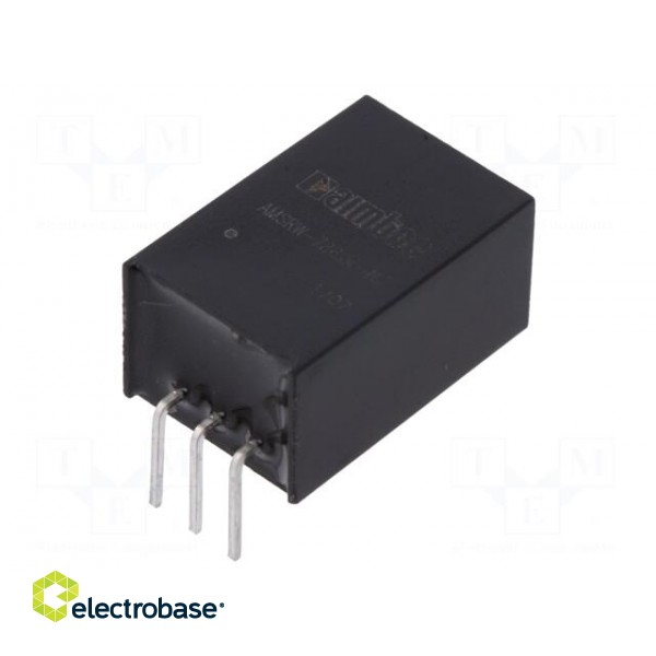 Converter: DC/DC | 3.25W | Uin: 9÷72V | Uout: 6.5VDC | Iout: 500mA | SIP3