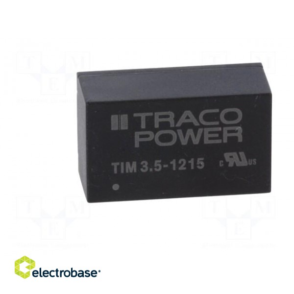 Converter: DC/DC | 3.5W | Uin: 9÷18V | 24VDC | Iout: 146mA | DIP16 | 7g image 3