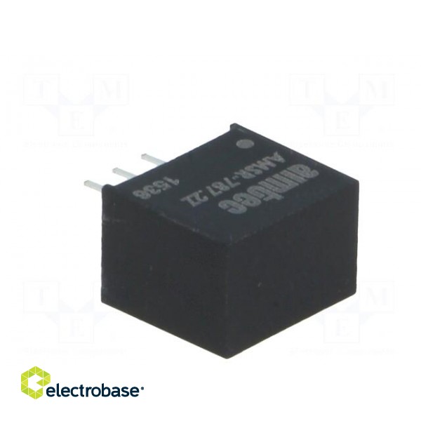 Converter: DC/DC | 3.6W | Uin: 9÷34V | Uout: 7.2VDC | Iout: 500mA | SIP3 фото 4