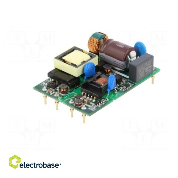 Converter: DC/DC | 30W | Uin: 18÷75V | Uout: 5VDC | Uout2: 24VDC | Iout: 4A image 2