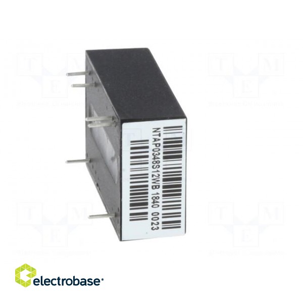 Converter: DC/DC | 3W | Uin: 18÷75V | 12VDC | Iout: 250mA | DIP24 | 14g image 9