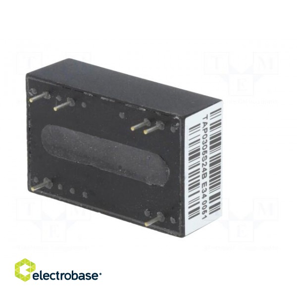 Converter: DC/DC | 3W | Uin: 4.5÷9V | 24VDC | Iout: 125mA | DIP24 | 14g image 8