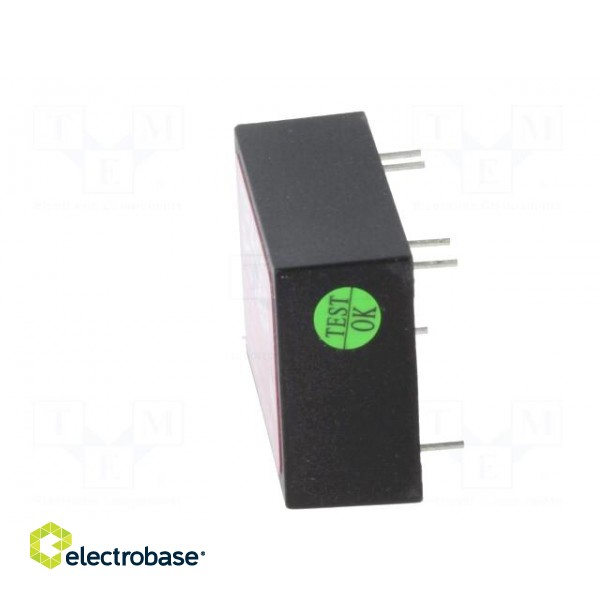 Converter: DC/DC | 3W | Uin: 4.5÷9V | 24VDC | Iout: 125mA | DIP24 | 14g image 5