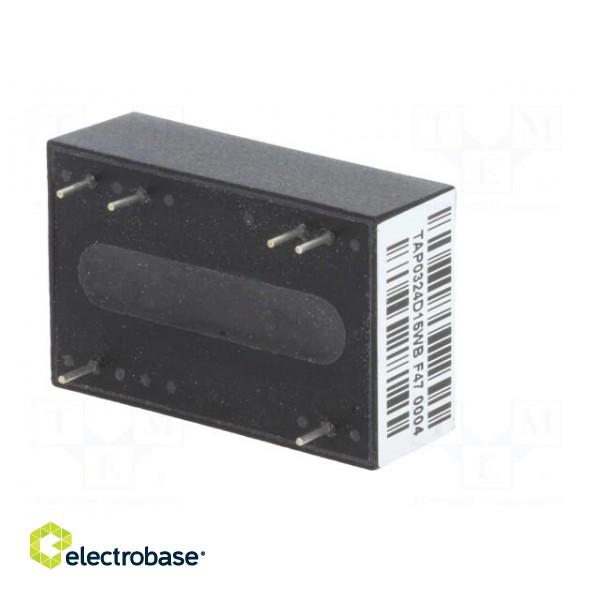 Converter: DC/DC | 3W | Uin: 9÷36V | Uout: 15VDC | Uout2: -15VDC | DIP24 image 8