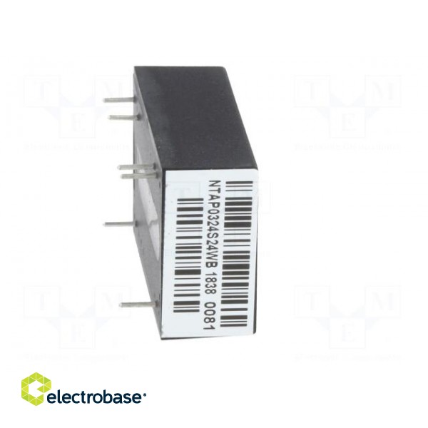 Converter: DC/DC | 3W | Uin: 9÷36V | 24VDC | Iout: 125mA | DIP24 | 14g image 9