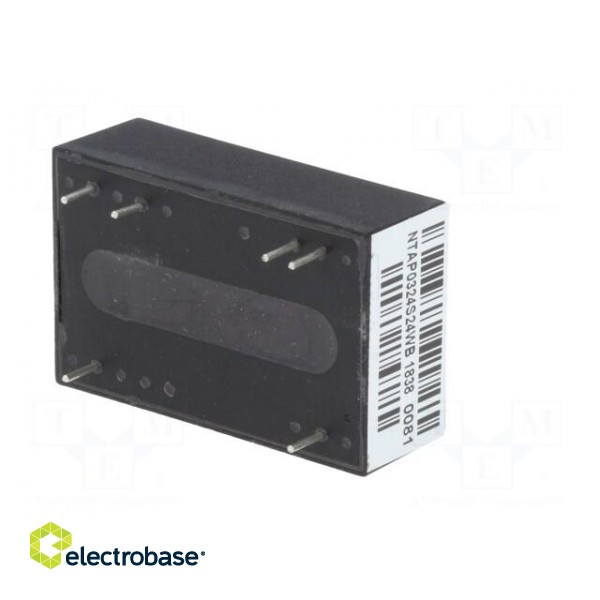 Converter: DC/DC | 3W | Uin: 9÷36V | 24VDC | Iout: 125mA | DIP24 | 14g image 8