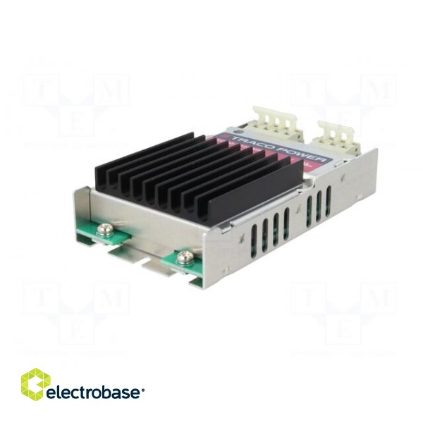 Converter: DC/DC | 40W | Uin: 43÷160V | Uout: 15VDC | Uout2: -15VDC image 2