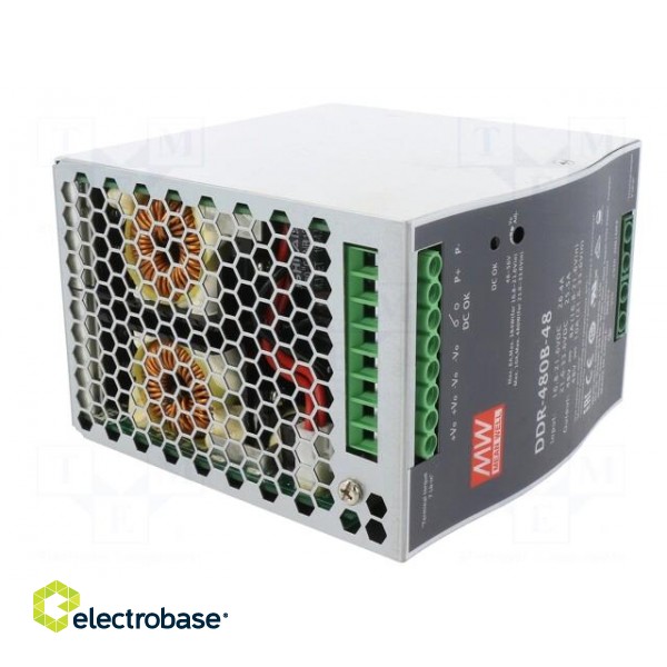 Converter: DC/DC | 480W | Uout: 48VDC | Iout: 10A | 85.5x125.2x128.5mm image 8